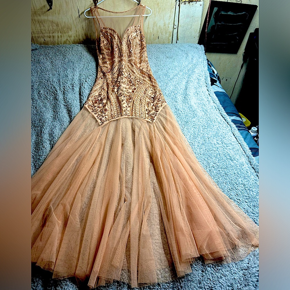 Blush Pink Dress by cubic size 8